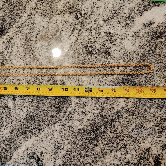 Nolan Miller Necklace Chunky Neck-Chain with Back Clasp, Signed. Long chain. - Picture 5 of 16